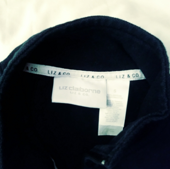 Small Black women's Liz Claiborne fall jacket - Picture 2 of 2